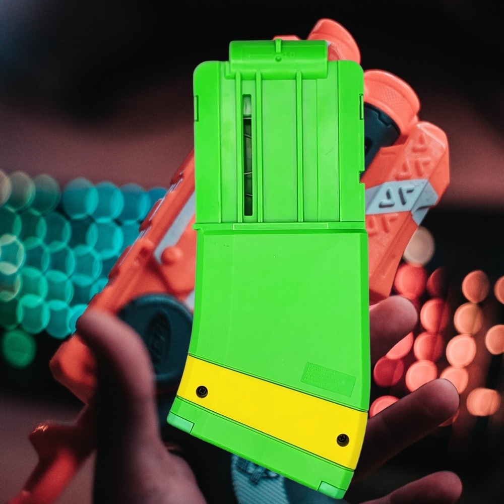 NERF 10 Round Dart Green Banana Magazine Clip I-3526D 2020